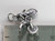 Dirt bike motocross sterling silver charm .925 x 1 Dirtbike Motorbike size example