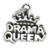 Drama Queen sterling silver charm .925 An overly dramatic person.