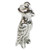 Cockatiel bird sterling silver charm .925 x 1 Cockatiels birds charms