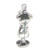 Dressmakers Form sterling silver charm .925 x1 Tailor Seamstress Charms