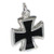 Maltese Cross enamelled sterling silver charm pendant .925 x 1 charms