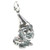 Garden Gnome sterling silver charm .925 x 1 Nomes and Gnomes Charms