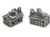 Log Cabin sterling silver charm .925 Holiday Escape charms alternate view