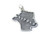 France Map sterling silver charm .925 Francais French Maps charms