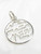 Happiness Chinese sterling silver charm .925 x 1 China Symbols additional view