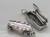 Opening Coffin sterling silver charm .925 x1 Coffins - Halloween charms image 7