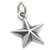 Nautical Star sterling silver charm .925 Navigation Home Charms
