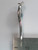Angel Wing sterling silver charm pendant .925 Protection charms side view