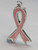 Pink Ribbon LOVE sterling silver charm .925 x 1 Ribbons charms additional view