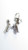Poodle dog sterling silver charm .925 Poodles Dogs charms C3 detail