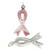 Faith Ribbon sterling silver charm pendant .925 x 1 Ribbons charms