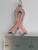 Faith Ribbon sterling silver charm pendant .925 Ribbons charms detail