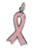 Faith Ribbon sterling silver charm pendant .925 Ribbons charms alternate view