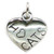 I Love Cats sterling silver charm .925 x 1 Pussy cats charms