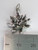 Flower sterling silver charm .925 flowers charms size example