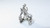 Child with horse sterling silver charm .925 Horses charms additional view