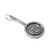 Frying Pan sterling silver charm .925 x 1 Cook Pans Fry Frier charms