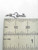 Key TINY sterling silver charm .925 TINY Keys charms size example