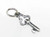 Key TINY sterling silver charm .925 x 1 TINY Keys charms additional view