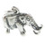 Woolly Mammoth sterling silver charm .925 Dinosaur charms