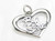 Big Sister sterling silver heart charm .925 Family charms additional view