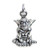 Gargoyle sterling silver charm .925 Monster Gargoyles charms