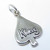 King of Spades sterling silver charm .925 x 1 Playing Card Games charms