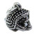 Porcupine sterling silver charm .925 Hystricognathi Porcupines charms A2 extra view