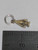 Arrowhead TINY sterling silver charm .925 Arrow Head charms size example