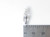 Sweet 16 Sixteen sterling silver charm pendant .925 Heart Charms side view