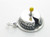 Birthday cake with a single candle sterling silver charm .925 x 1 additional view