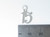 15 sterling silver charm .925 x 1 Birthday Age Number Fifteen charms size example