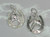 Horseshoe with Horse head sterling silver charm .925 Horses charms additional view