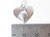 Cat in heart sterling silver charm .925 x 1 Cats pendants charms detail