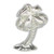 Palm Tree sterling silver charm .925 x 1 Palms Holiday charm