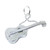 Guitar sterling silver charm .925 Guitars Music Musician Charms
