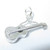 Guitar sterling silver charm .925 Guitars Music Musician Charms additional view