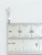Safety Pin sterling silver charm .925 NON opening Baby charms A1 side view