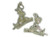 Witch on a Broomstick sterling silver large charm .925 witches charms extra view