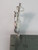 Bagpipes sterling silver charm .925 Music and Scottish charms side view