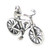 Bicycle sterling silver charm .925 x 1 Riding Bikes & Biking charms