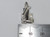 Anvil sterling silver charm with Smithy Gretna and Horseshoe .925 detail
