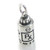 RX Bottle sterling silver charm .925 Pills and Medicine charms