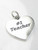 Number 1 Teacher sterling silver charm .925 Teaching charms additional view