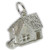 Village Pub opening sterling silver charm .925 x 1 Pubs Tavern charms