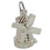Windmill with moving sails sterling silver charm .925 x1 Windmills charms