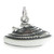 Cruise Ship sterling silver charm .925 x 1 Cruising Ships charms A1