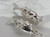 Flexible Fish sterling silver charm .925 Movable fishes charms additional view