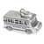 School Bus sterling silver charm .925 x 1 Schools Buses charms