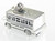 School Bus sterling silver charm .925 Schools Buses charms side view